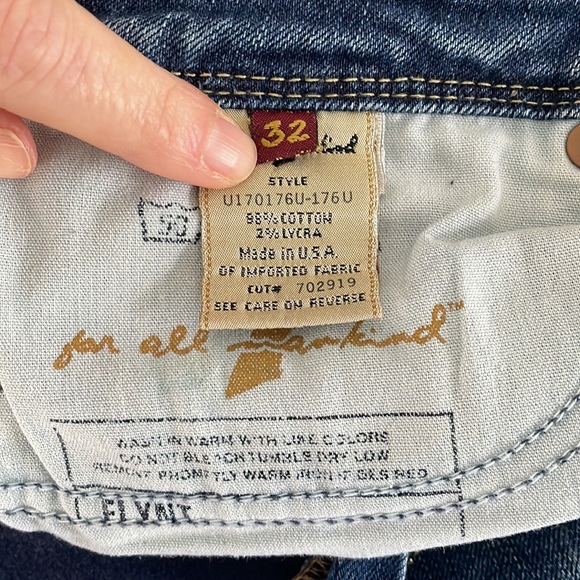 7 for all mankind Capri Jean - Picture 5 of 7
